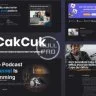 CakCuk - Podcast Channel Elementor Template Kit