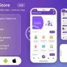 Multivendor Store (Amazon, Flipkart, Walmart) with Seller App, Admin App and Delivery App (4 Apps)