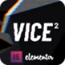 Vice: Underground Music Elementor WordPress Theme