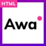 AWA - Portfolio HTML Template