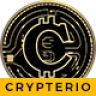 Crypterio - ICO Landing Page and Cryptocurrency WordPress Theme