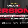 Onair2: Radio Station WordPress Theme With Non-Stop Music Player