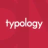 Typology - Text Based Minimal WordPress Blog Theme