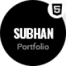 Subhan - Personal Portfolio/CV HTML Template