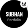 Subhan - Personal Portfolio/CV WordPress Theme