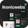 Ikonicwebs - Personal Portfolio Resume HTML Template