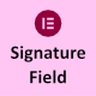 Signature Field for Elementor form