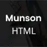 Munson - Minimal Portfolio Template