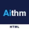 Aithm - AI Agency & Futuristic Startup HTML Template