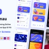 Sinau - Elearning Online Course App UI Kit