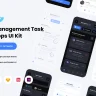 Management Task Mobile Apps UI KIT