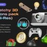 Catchy 3D icons pack Volume 1