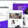 Weedles | Virtual Reality Landing Page & Store WordPress Theme