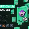 NFT Cards Pack 3D