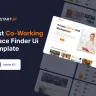 Space Work - Best Co-working space Finder UI Template