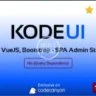 KodeUI - Laravel, VueJS, Bootstrap, SPA Admin Starter Kit