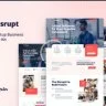 Disrupt - Tech Startup Business Elementor Template Kit