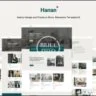 Hanan - Interior Design & Furniture Store Elementor Template kit